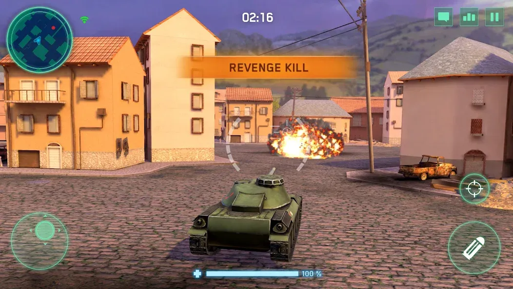 War Machines：Tanks Battle Game [MOD: безлимитные деньги и боеприпасы] на Андроид — скриншот 3