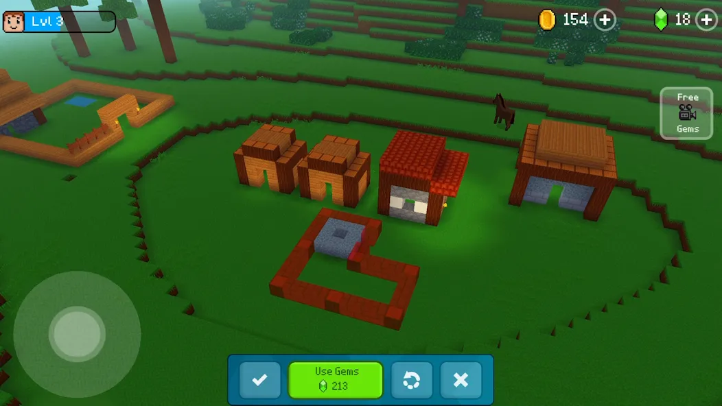 Block Craft 3D：Building Game [MOD: безлимитные деньги и ресурсы] (Бесплатно / APK) — скриншот 5