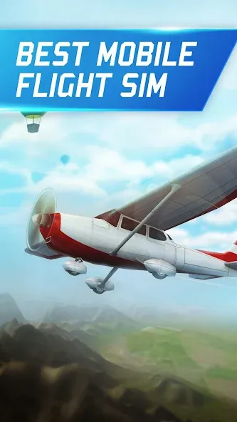 Flight Pilot: 3D Simulator [MOD: безлимитное топливо и открыты все самолёты] — Скачать бесплатно (APK) — скриншот 2