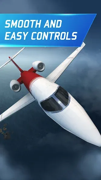 Flight Pilot: 3D Simulator [MOD: безлимитное топливо и открыты все самолёты] — Скачать бесплатно (APK) — скриншот 3