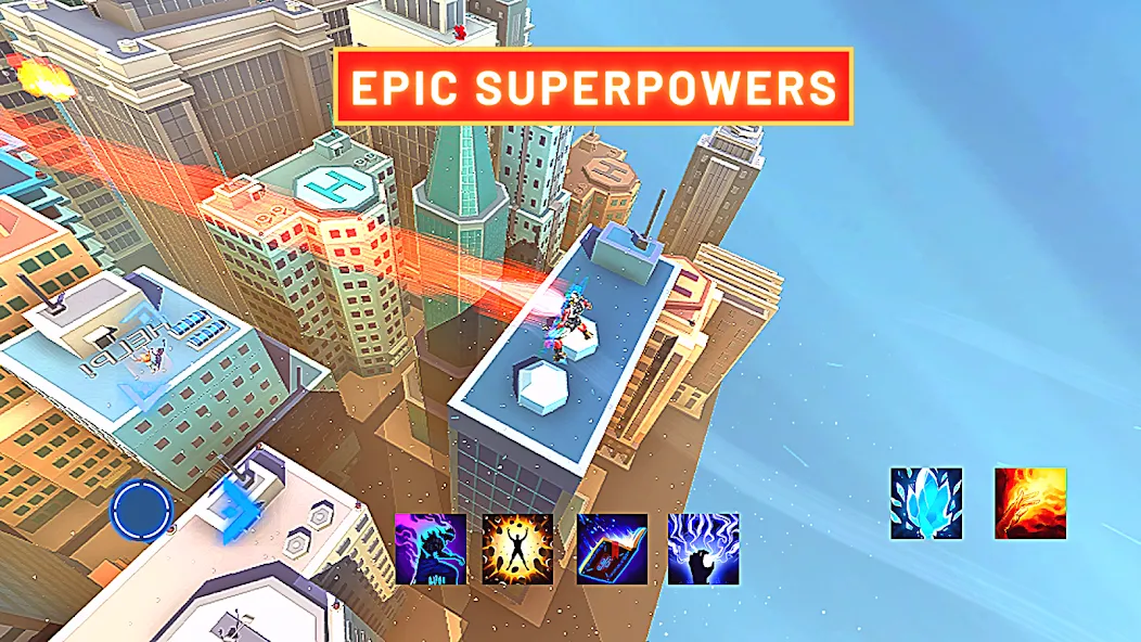 Скачать Super hero Flying iron jet man [MOD: безлимитные деньги и усиленные способности] на телефон — скриншот 3