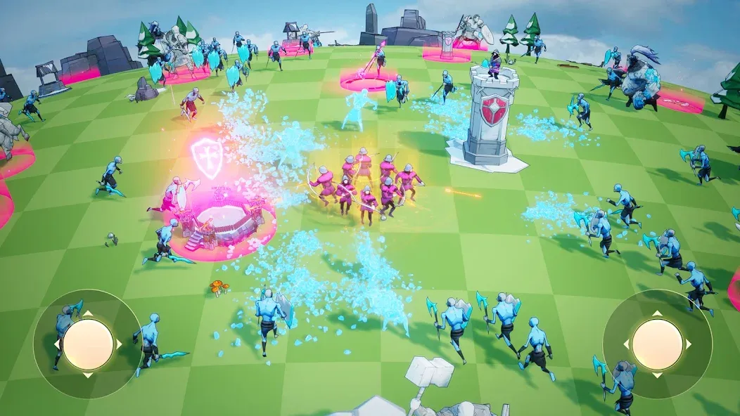 Frost & Flame: King of Avalon [MOD: безлимитные ресурсы и ускорение] — Скачать бесплатно (APK) — скриншот 3