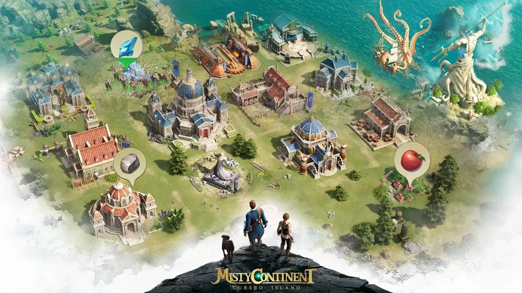 Misty Continent: Cursed Island [MOD: безлимитные ресурсы и энергия] (Бесплатно / APK) — скриншот 1