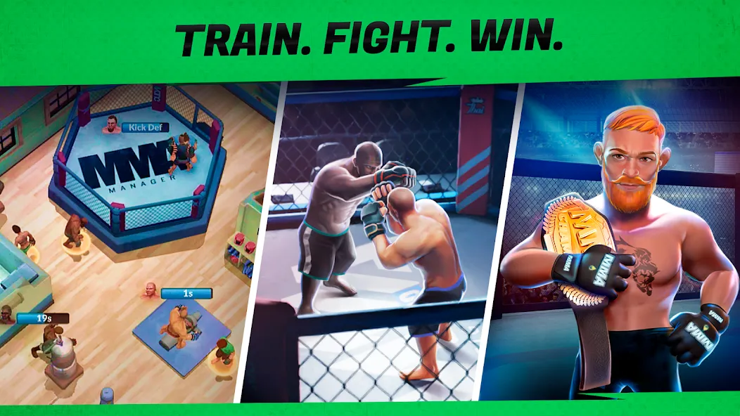MMA Manager 2: Ultimate Fight [MOD: безлимитные деньги и энергия] (Бесплатно / APK) — скриншот 5