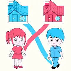 Скачать взлом Draw To Home [MOD: открыты все уровни и подсказки]