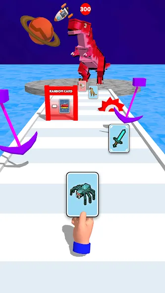 Скачать взлом Craft Battle: Card Fight [MOD: безлимитные монеты и карты] — скриншот 1