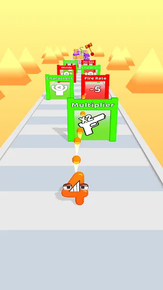 Скачать Merge Number Run [MOD: безлимитные деньги и все уровни] — скриншот 2