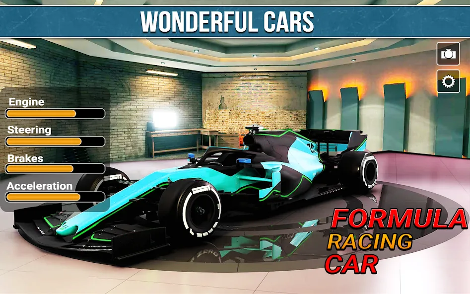Скачать взлом Formula Game: Car Racing Game [MOD: разблокированы все автомобили] — скриншот 4