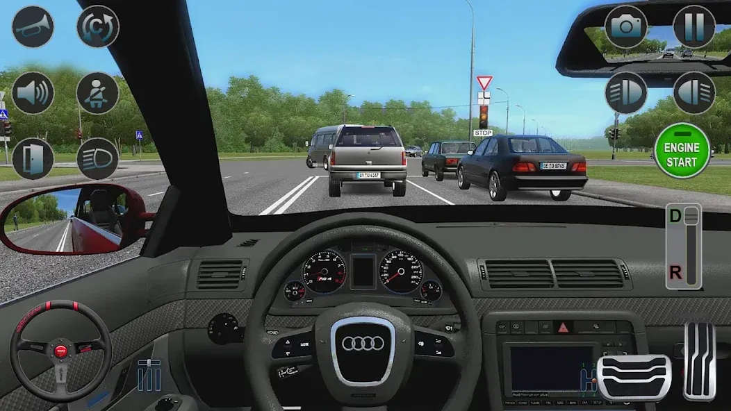 Скачать Fury Driving School: Car Game [MOD: безлимитные деньги и топливо] — скриншот 4