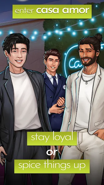 Взломанная Love Island: The Game [MOD: безлимитные деньги и алмазы] на Андроид — скриншот 4