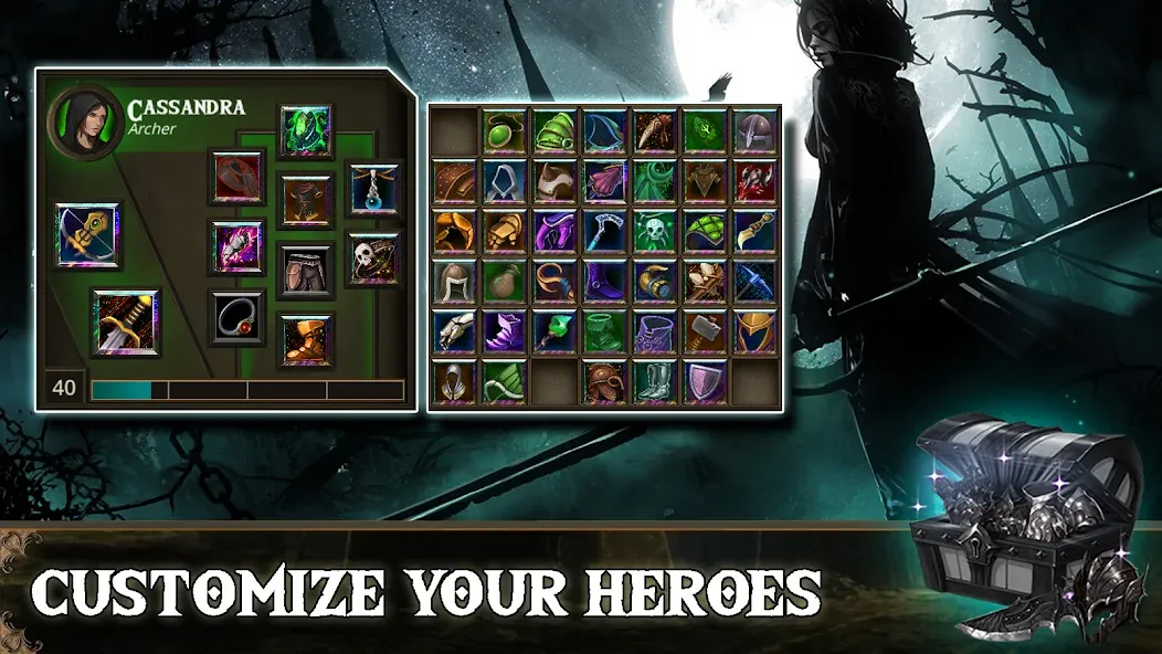 Demon God: Turn-Based Strategy [MOD: безлимитные ресурсы и усиленные герои] последняя версия — скриншот 5