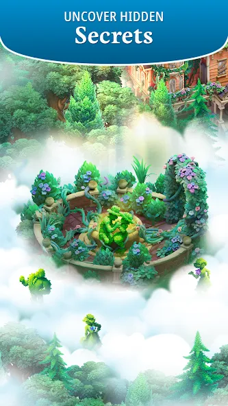Merge Gardens [MOD: много денег и энергии] — Скачать бесплатно (APK) — скриншот 4
