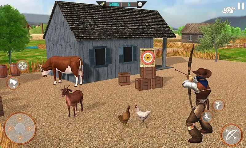 Взломанная West Cowboy Shooting Games 3D [MOD: безлимитные деньги и боеприпасы] на Андроид — скриншот 5