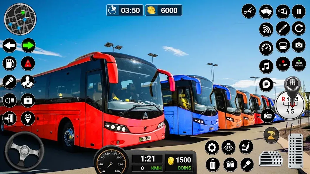 Скачать Bus Simulator Game: Coach Game [MOD: безлимитные деньги и топливо] на телефон — скриншот 1