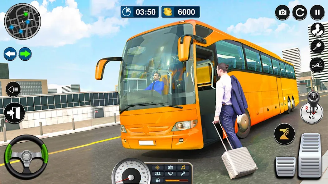 Скачать Bus Simulator Game: Coach Game [MOD: безлимитные деньги и топливо] на телефон — скриншот 2