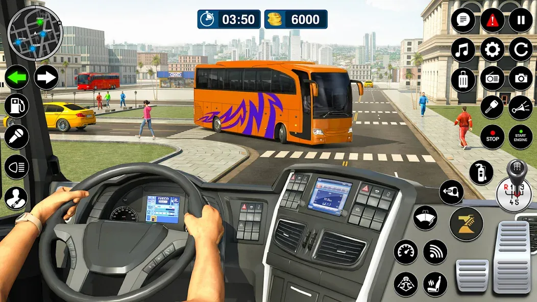 Скачать Bus Simulator Game: Coach Game [MOD: безлимитные деньги и топливо] на телефон — скриншот 5