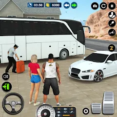 Скачать Bus Simulator Game: Coach Game [MOD: безлимитные деньги и топливо] на телефон