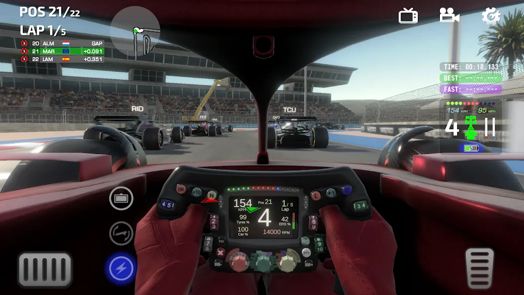 Monoposto [MOD: безлимитные деньги и все машины] — Скачать бесплатно (APK) — скриншот 2