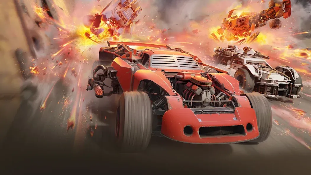 Скачать Crossout Mobile - PvP Action [MOD: много денег и мощное оружие] на телефон — скриншот 5