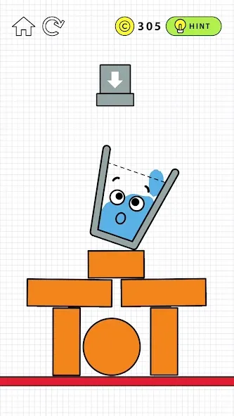 Скачать Happy Glass [MOD: безлимитные подсказки и все уровни открыты] на телефон — скриншот 1