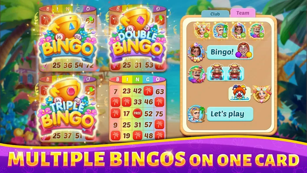 Bingo Rush - Club Bingo Games [MOD: безлимитные монеты и бонусы] (Бесплатно / APK) — скриншот 5