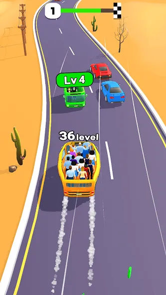 Level Up Bus [MOD: безлимитные деньги и топливо] (Бесплатно / APK) — скриншот 3