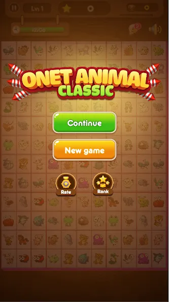 Скачать Onet Connect Animal Game [MOD: безлимитные подсказки и отмены ходов] на телефон — скриншот 4