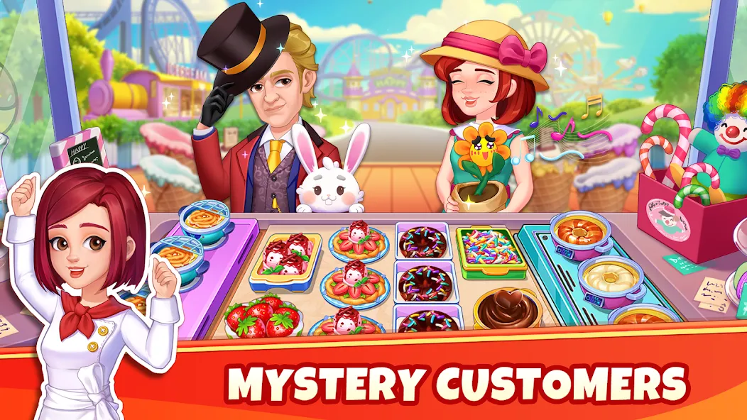 Скачать Cooking Wonder-Restaurant Game [MOD: безлимитные монеты и алмазы] — скриншот 4