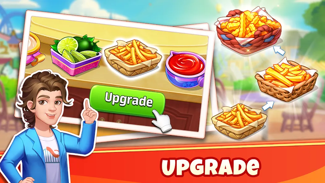 Скачать Cooking Wonder-Restaurant Game [MOD: безлимитные монеты и алмазы] — скриншот 5