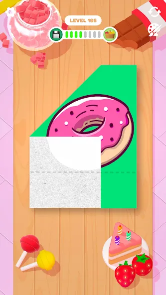 Скачать Paper Fold [MOD: все уровни и подсказки открыты] — скриншот 2