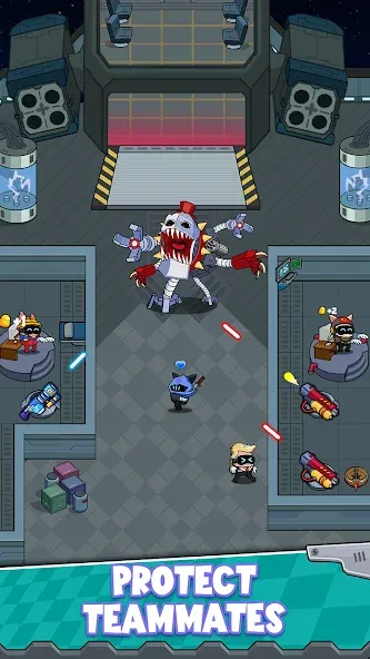 Скачать Galactic Dorm [MOD: безлимитные деньги и ресурсы] на телефон — скриншот 4