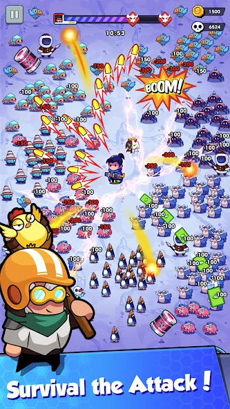Hero Survival IO [MOD: без рекламы и много монет] (Бесплатно / APK) — скриншот 2
