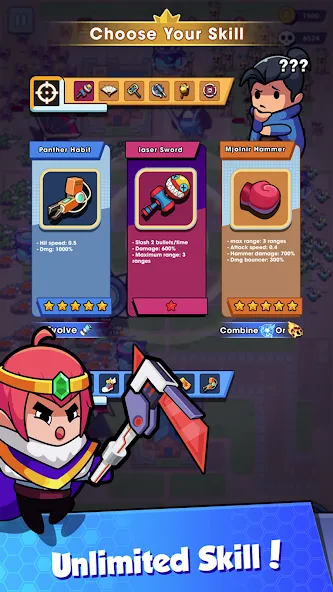 Hero Survival IO [MOD: без рекламы и много монет] (Бесплатно / APK) — скриншот 3