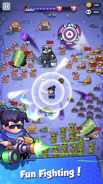 Hero Survival IO [MOD: без рекламы и много монет] (Бесплатно / APK) — скриншот 4