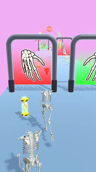 Human Evolution Run [MOD: много денег и алмазов] последняя версия — скриншот 2