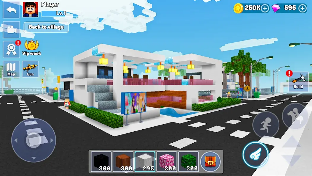 MiniCraft Village [MOD: бесконечные ресурсы и быстрый крафт] — Скачать бесплатно (APK) — скриншот 3