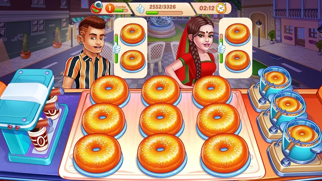American Cooking Star Games [MOD: безлимитные деньги и энергия] (Бесплатно / APK) — скриншот 1