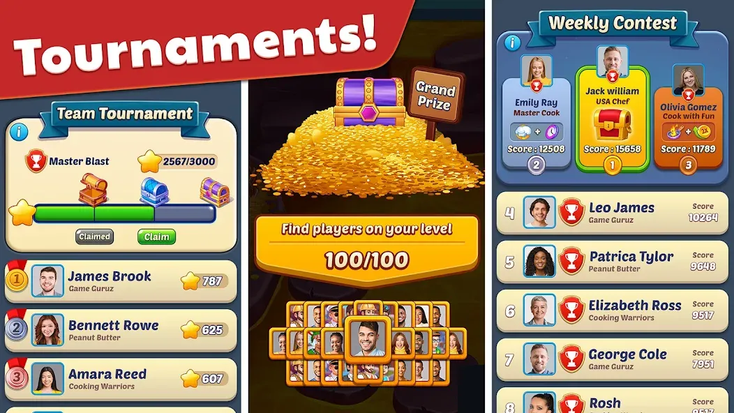 American Cooking Star Games [MOD: безлимитные деньги и энергия] (Бесплатно / APK) — скриншот 5
