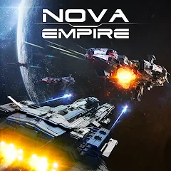 Взломанная Nova Empire: Space Commander [MOD: безлимитные ресурсы и мощный флот] на Андроид