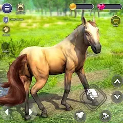 Virtual Wild Horse Family Sim [MOD: безлимитные деньги и ресурсы] (Бесплатно / APK)