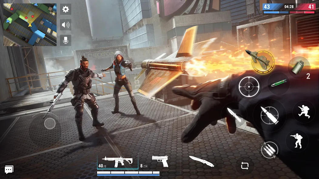 Взломанная Modern Strike Online: PvP FPS [MOD: много денег и патронов] на Андроид — скриншот 3