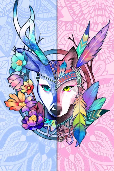 Two Eyes - Nonogram [MOD: подсказки и все уровни открыты] (Бесплатно / APK) — скриншот 1