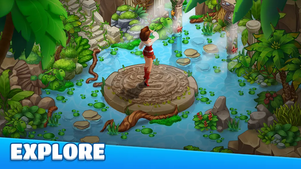 Скачать Adventure Bay - Farm Games [MOD: безлимитные монеты и ресурсы] на телефон — скриншот 2