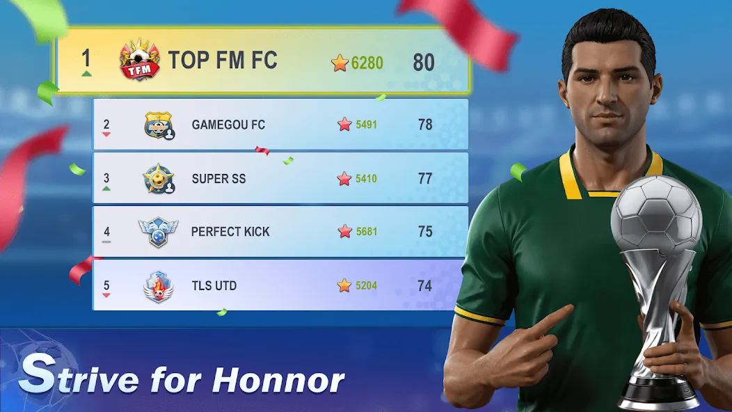 Top Football Manager 2024 [MOD: безлимитные деньги и ресурсы] (Бесплатно / APK) — скриншот 3