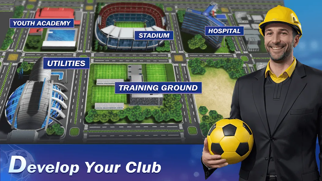 Top Football Manager 2024 [MOD: безлимитные деньги и ресурсы] (Бесплатно / APK) — скриншот 5