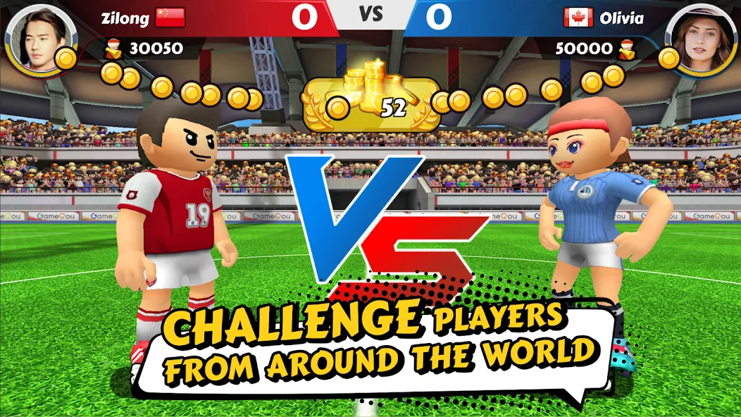 Взломанная Perfect Kick 2 - Online Soccer [MOD: безлимитные монеты и открытые уровни] на Андроид — скриншот 3