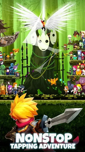 Tap Titans 2: Clicker Idle RPG [MOD: безлимитные деньги и усиленный урон] последняя версия — скриншот 2