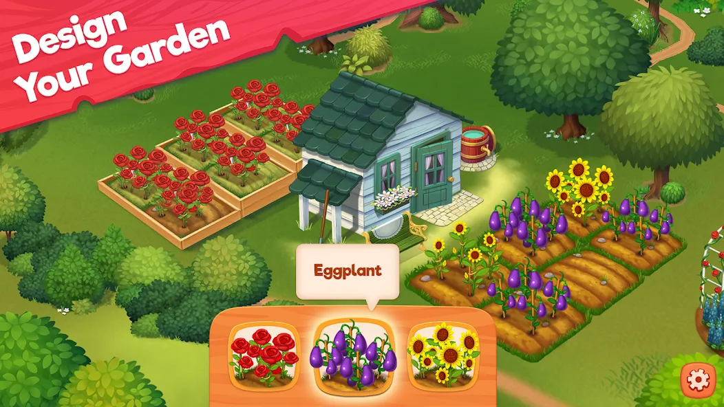 Взломанная Delicious B&B: Decor & Match 3 [MOD: безлимитные деньги и жизни] на Андроид — скриншот 5
