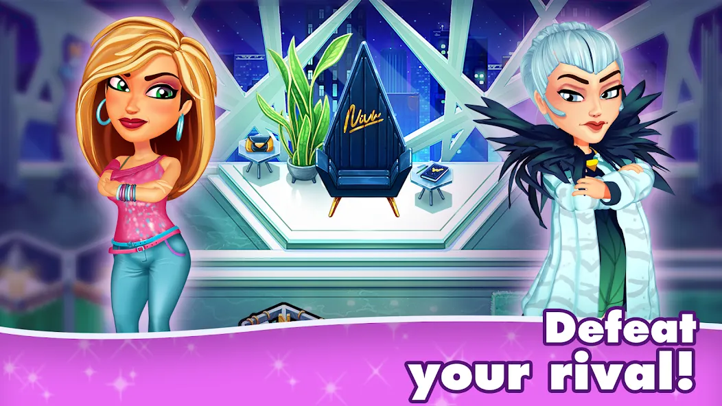 Взломанная Fabulous 5: Fashion & Dress-up [MOD: безлимитные деньги и все наряды] на Андроид — скриншот 2