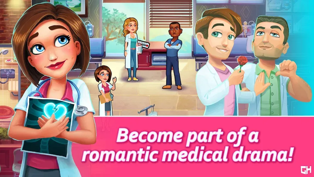Heart's Medicine: Time to Heal [MOD: безлимитные монеты и все уровни открыты] последняя версия — скриншот 1